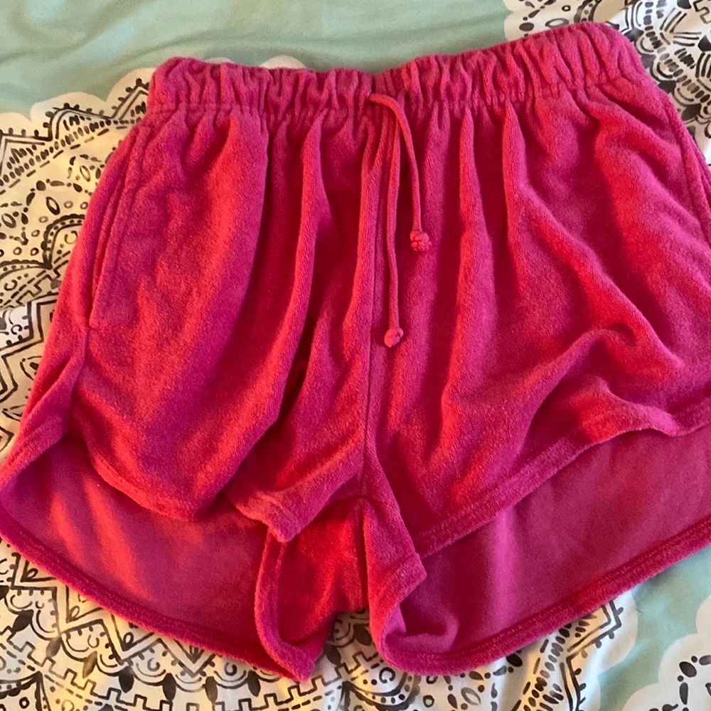 Terry cloth shorts